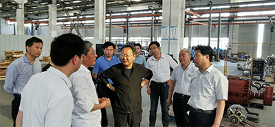 領導視察強助力，企業(yè)建設穩(wěn)推進